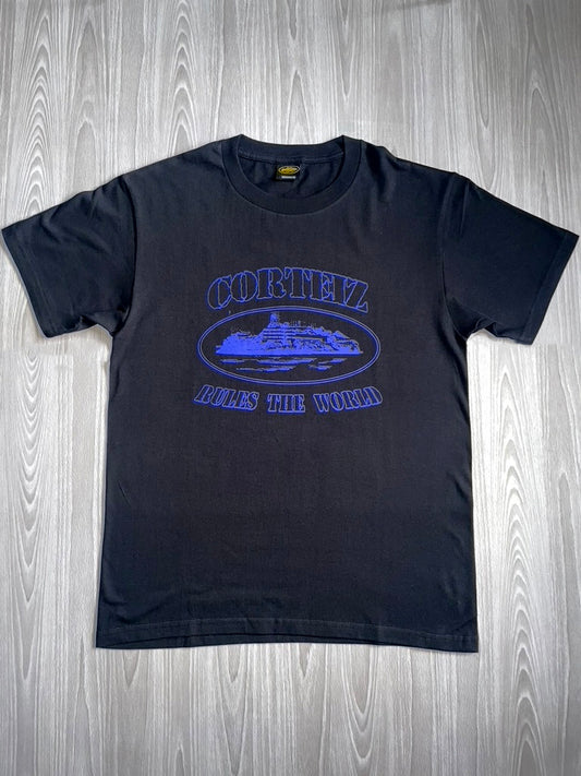 Cortiez Alcatraz T-shirt - Black & Blue