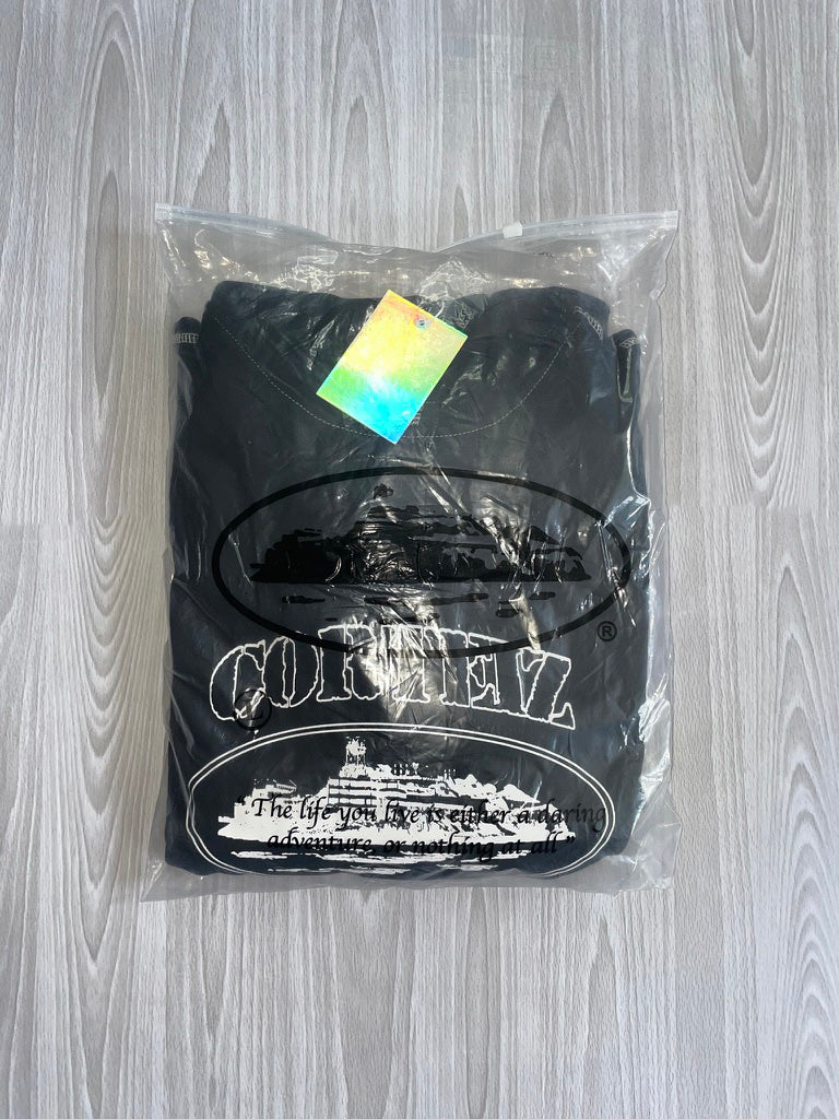 Cortiez Superior Alcatraz Hoodie - Black & White