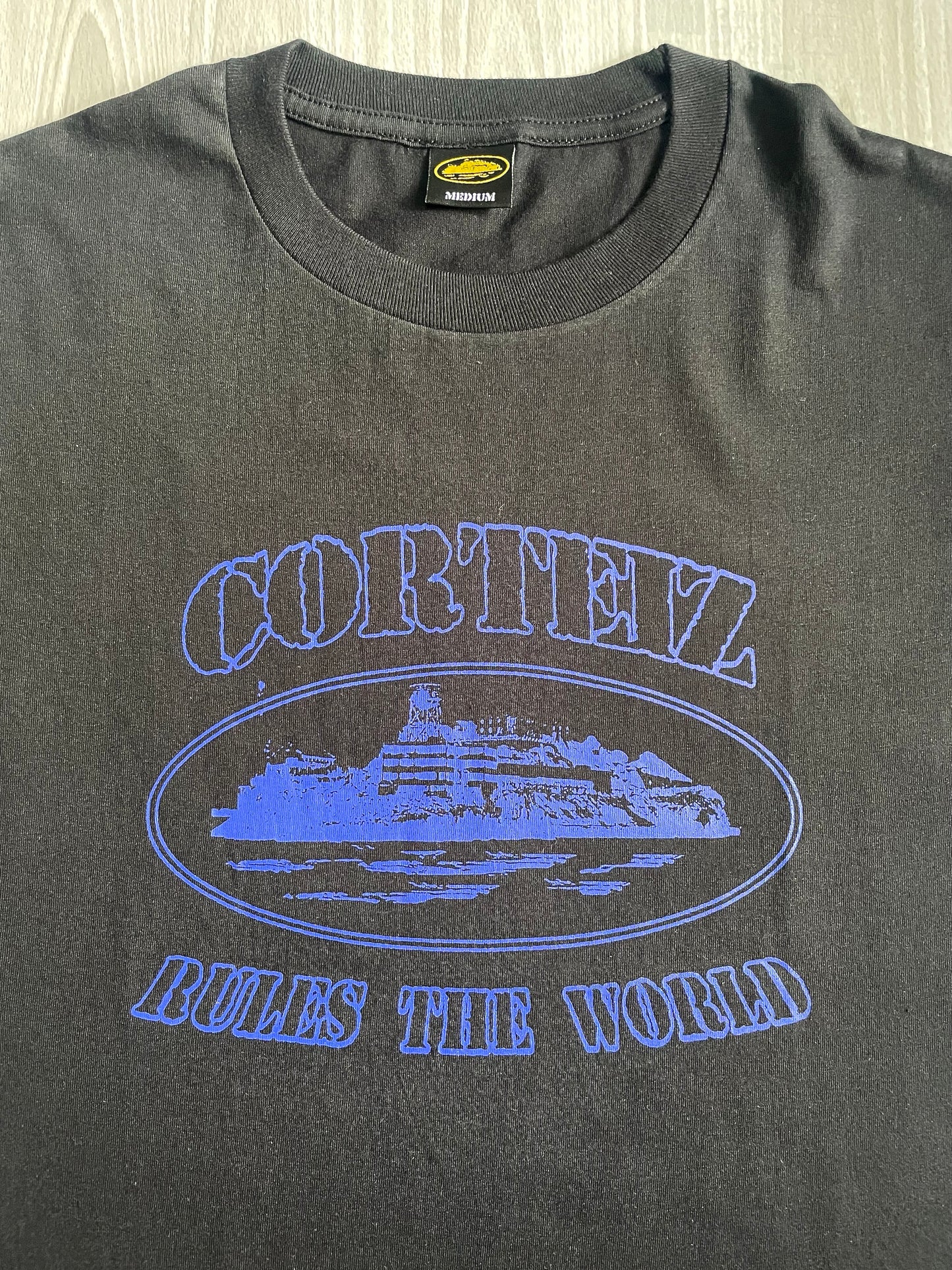 Cortiez Alcatraz T-shirt - Black & Blue