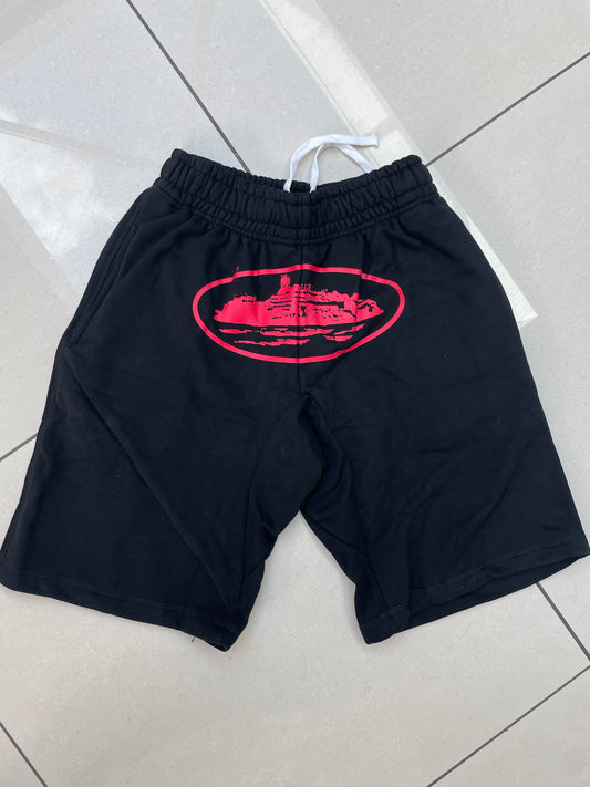 Cortiez Alcatraz Shorts - Black & Red