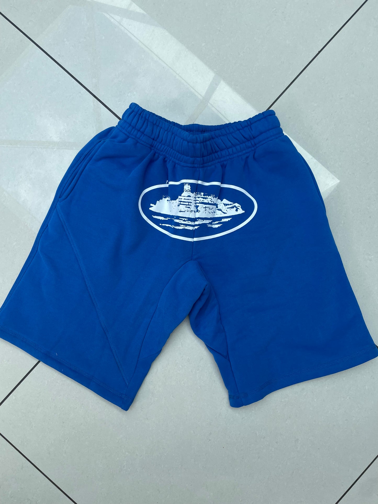 Cortiez Alcatraz Shorts - Blue & White