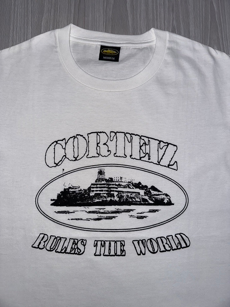 Cortiez Alcatraz T-shirt - White & Black