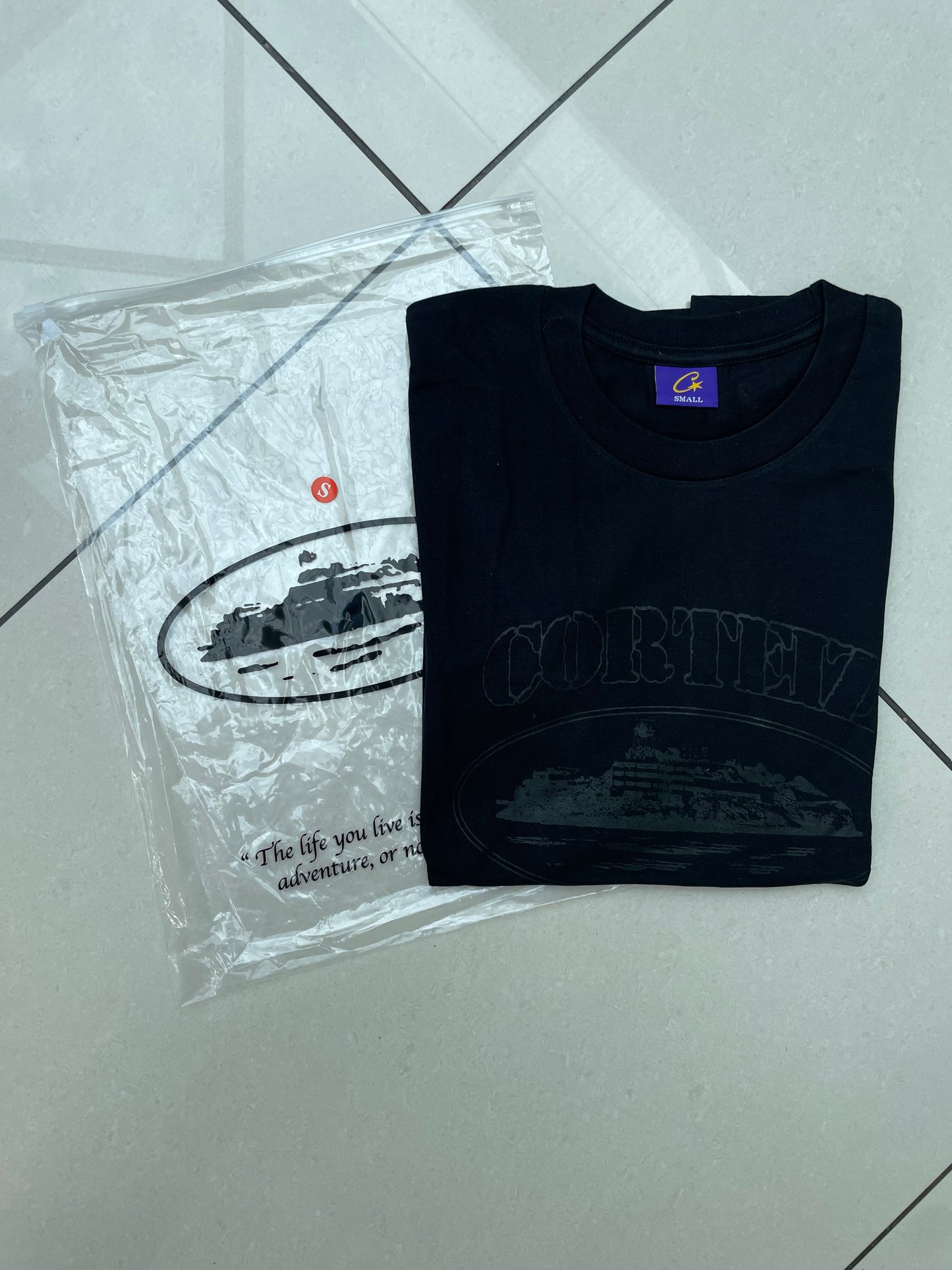 Cortiez Alcatraz T-shirt - Triple Black