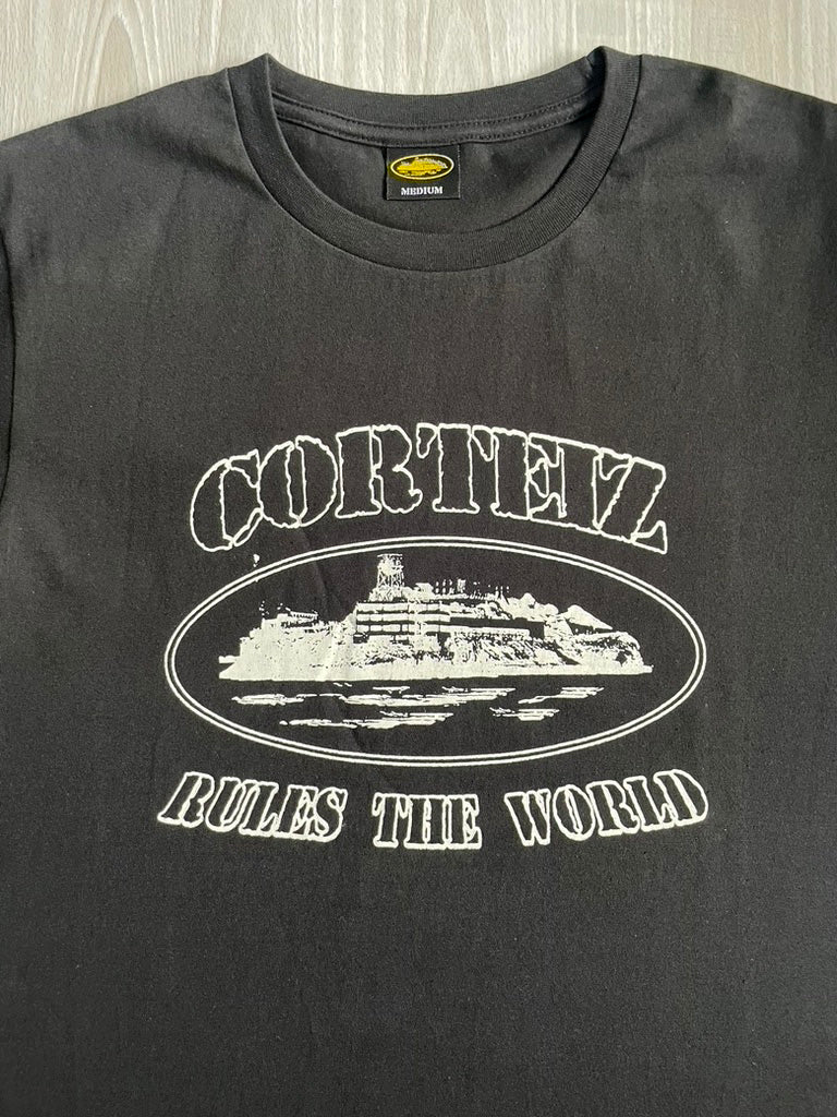 Cortiez Alcatraz T-shirt - Black & White