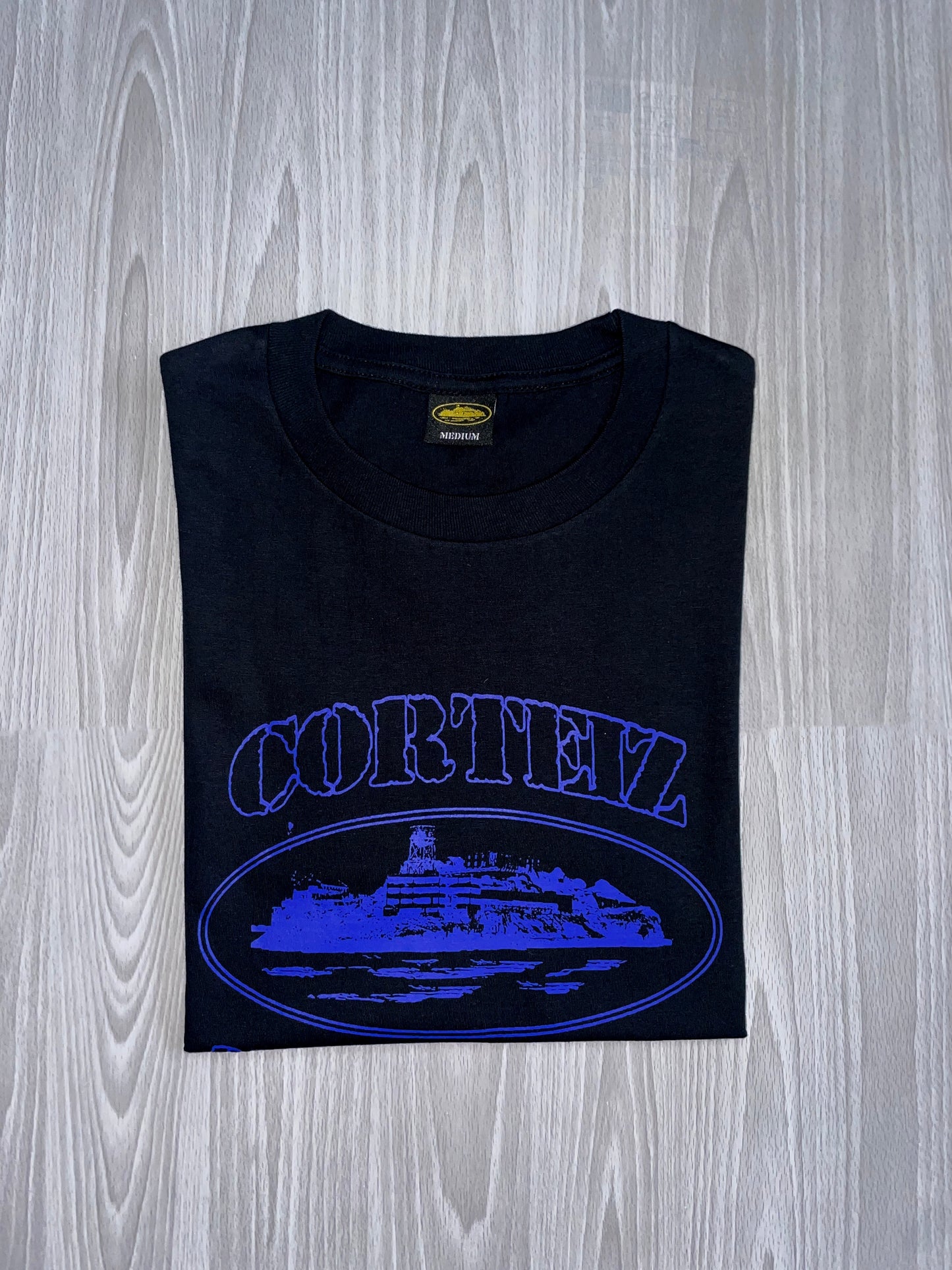 Cortiez Alcatraz T-shirt - Black & Blue