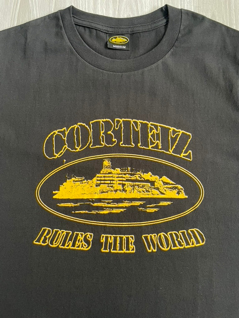 Cortiez Alcatraz T-shirt - Black & Yellow