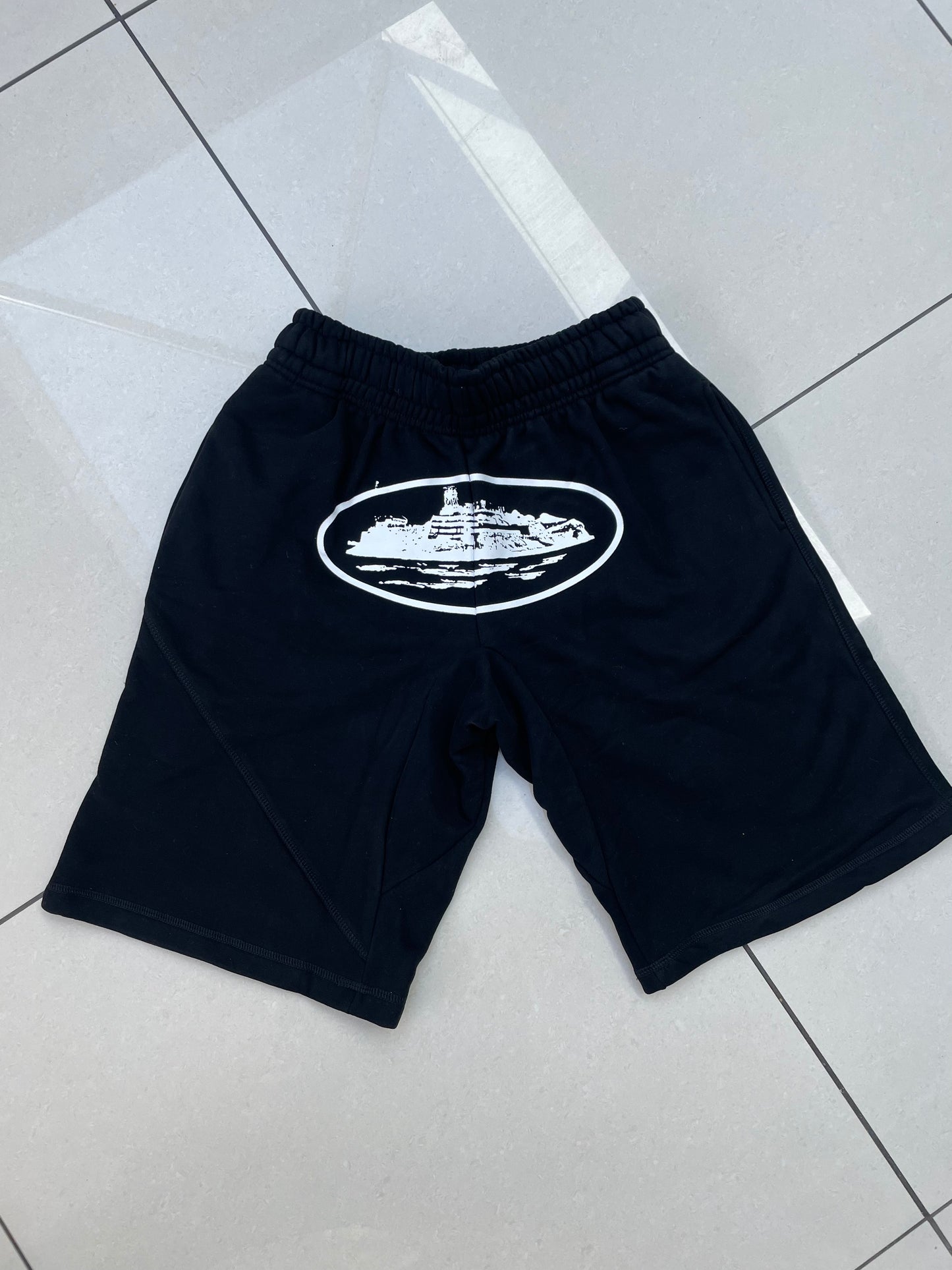 Cortiez Alcatraz Shorts - Black & White