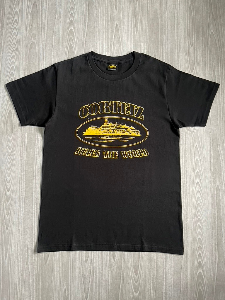 Cortiez Alcatraz T-shirt - Black & Yellow