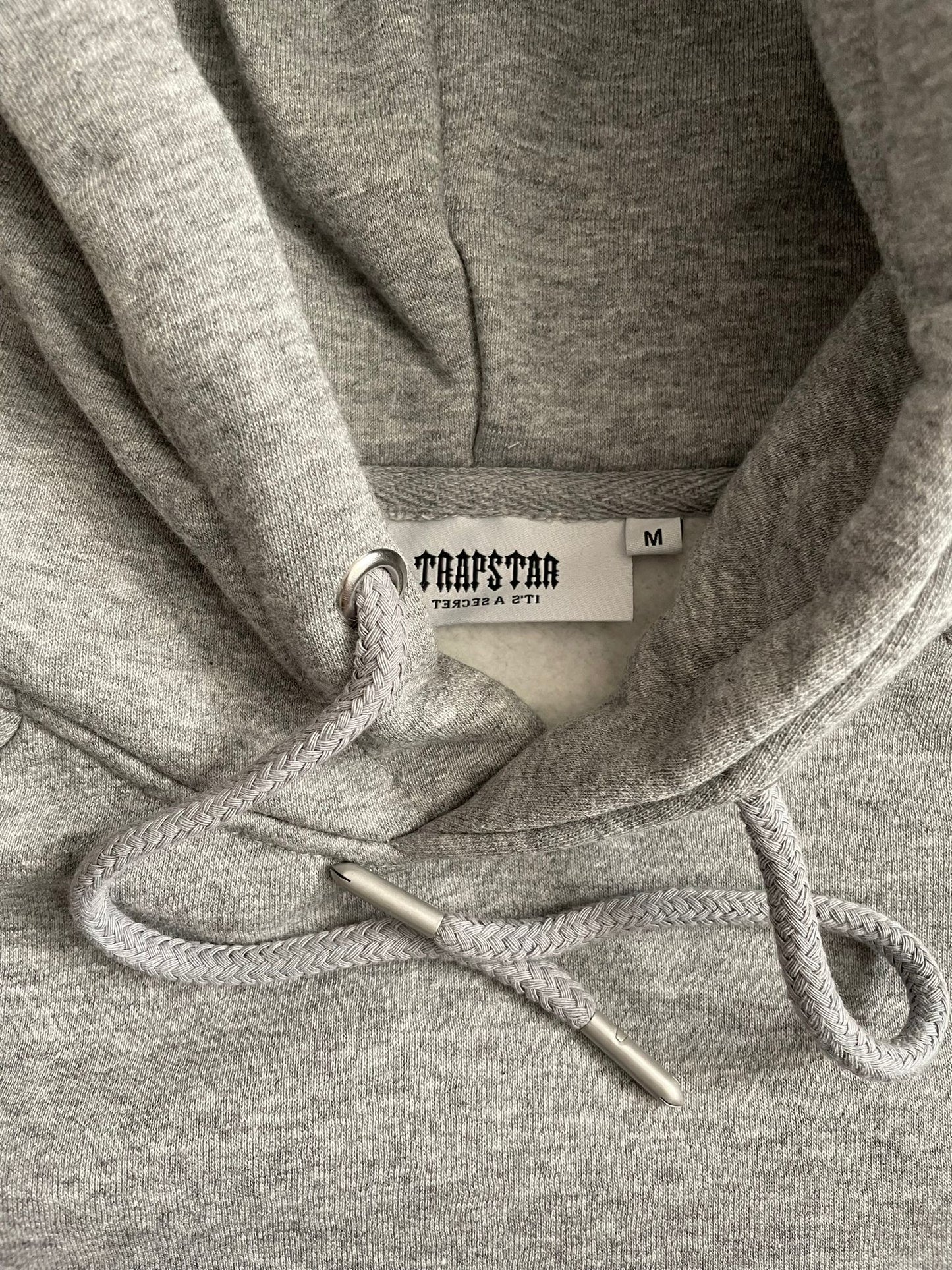 Trapstar Chenille Decoded Tracksuit - Grey/Red