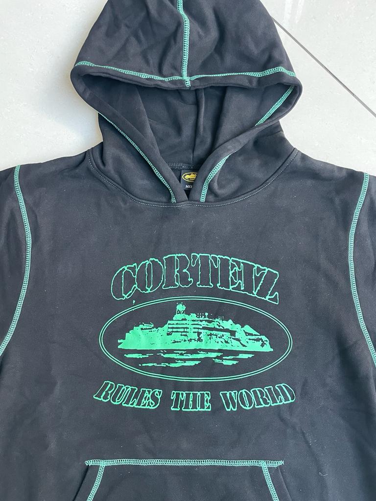 Cortiez Superior Alcatraz Hoodie - Black & Green