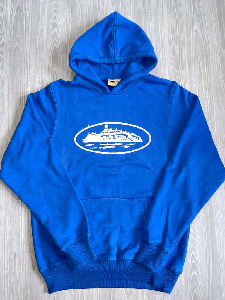 Cortiez Alcatraz Hoodie - Blue & White